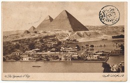 CPA - EGYPTE - SUEZ - Pyramides De Gisa - Censure Au Dos -1945 - Suez