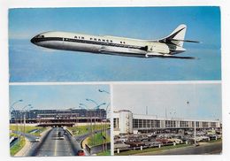 AEROPORT PARIS ORLY - N° 193 - MULTIVUES - AEROGARES D'ORLY ET DU BOURGET AVEC AVION - CITROEN 2CV - 75 - Aeroporto