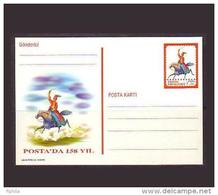 1998 TURKEY 158 YEARS IN POST POSTCARD - Ganzsachen