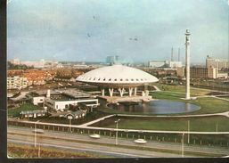 K2. Netherlands Evoluon Eindhoven Nederland Posted In 1969 Postcard Sociaal En Cultureel Werk Door Zomerzegels Sterk - Eindhoven