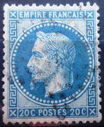 FRANCE              N° 29A                  OBLITERE - 1863-1870 Napoléon III Lauré