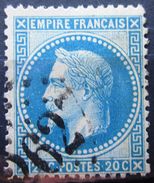 FRANCE              N° 29A                  OBLITERE - 1863-1870 Napoléon III Lauré