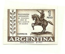 1961 - Argentina 644 Cavallo, - Ongebruikt