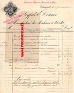 ALLEMAGNE-CHEMNIT- SAXE- RARE LETTRE MANUSCRITE SEYFERT & DONNER- EXPOSITION UNIVERSELLE PARIS 1900- MACHINES A TRICOTER - Artigianato