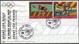 Nations Unies (Genève) 2008 - Mi N° 602 Et 603 (FDC) - Storia Postale