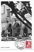 Algerie- Maxi-carte -le Bardo   1.9 1957  (ALGER ) - Cartoline Maximum