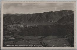 Vista Da Cademario Sul Lago Di Lugano - Photo: Ditta G. Mayr No. 1863 - Cademario