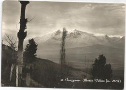 X876 Avezzano (L'Aquila) - Panorama Del Monte Velino Dal Monte Salviano / Viaggiata 1954 - Avezzano