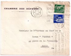 Lettre  De LILLE   Pour  Paris 8e  1939 - Other & Unclassified