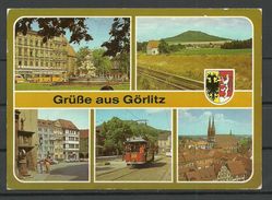 Deutschland DDR GÖRLITZ Mit Nebenstempel Lebensversicherung Und Briefmarke - Görlitz