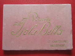Delcampe - ITALIE -  ISOLA BELLA  - CARNET  DE 12 CARTOLINE ARTISTIQUE - - Biella