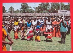 P1- Postcard-Uganda,Ugandan Team Of Dancers - Uganda