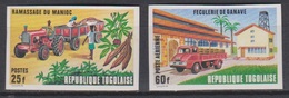 Togo 1974  N° 744 + PA 178  Culture Du Manioc  Imperf ND MNH - Agriculture