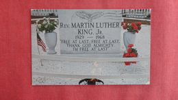 Black Americana  Memorial To Dr Martin Luther King Jr. Atlanta Georgia -ref 2725 - Black Americana