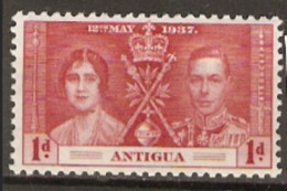 Antigua 1937  SG 95 Coronation  Unmounted Mint - 1858-1960 Crown Colony