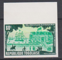 Togo 1977  PA 331  Debarquement De Lafayette  Imperf ND MNH - Unabhängigkeit USA