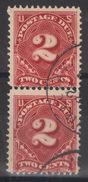 USA - YT Taxe 23 Paire Oblitérée - Postage Due