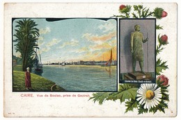 CPA - EGYPTE - Le Caire - Vue De Boulac, Prise De Gezireh - Cairo