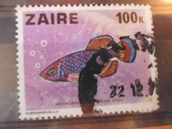 ZAIRE TIMBRE YVERT N°908 - Usados