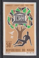 Niger 1966  N° 185  UNESCO Imperf ND MNH - Niger (1960-...)