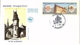 ALS 160 - FRANCE Premier Jour Mulhouse 2003 Congrès Philatélique - 1999-2009 Illustrated Franking Labels