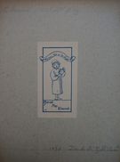 Amérique - Ex-libris Illustré - Harold May ELWOOD - Bookplates