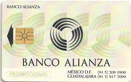 Mexico - Ladatel - Banco Alianza - E-014 - (Promotional) 08.1996, 5.000ex, Used - Mexico