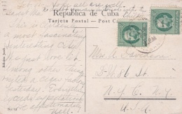 CUBA :  175 X 2 Sur Carte Postale De Récolte De La Canne à Sucre - Briefe U. Dokumente