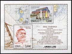 St Pierre Et Miquelon 2017 - Hommage à Eric Tabarly, Voiliers - BF Neufs // Mnh - Unused Stamps