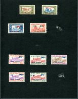 5509  - TUNISIE   Collection   PA1*/4*,7/11*     TTB - Aéreo