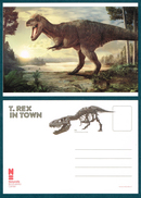 Netherlands 2016 Dinosaur  T. Rex In Town Postal Stationery - Sin Clasificación