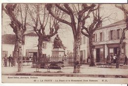 Cpa   La Teste  Place Et Monument Jean Rameau - Andere Gemeenten