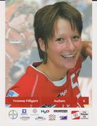 Original Handball Card YVONNE FILLGERT Team Bayer Leverkusen Germany - Women Bundesliga 2006 / 2007 - Handball