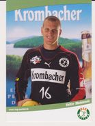 Original Handball Card VALTER MATOSEVIC ( Croatia ) Goalkeeper - Team HSG WETZLAR Germany - Bundesliga 2006 / 2007 - Balonmano