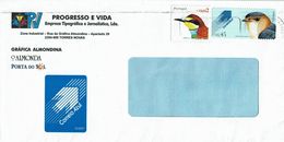 Portugal , 2002 , Swallow Daurica , Bee Birs , Torres Novas Postmark - Zwaluwen