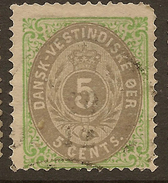 DWI 1873 5c SG 19 U #AEI62 - Danemark (Antilles)