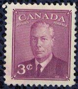 Canada 1949 King George VI Roi Photographie De Dorothy Wilding Pourpre SU - Nuevos