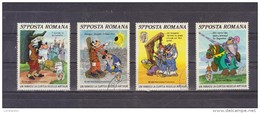 1985 -  WALT DISNEY / Un Yankee A La Cour Du Roi Arthur Yv 3634/3637  Serie  Complète - Used Stamps