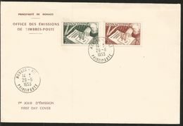 J) 1953 MONACO, BOOKS, PENS AND PROOF PAGES, MULTIPLE STAMPS, FDC - Briefe U. Dokumente