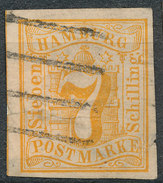 Stamp German States Hamburg 1859 Lot#15 - Hambourg