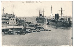 CPA - EGYPTE - PORT-SAID - Le Port - Puerto Saíd