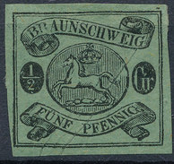 Stamp   1853 1/2  Mint - Braunschweig