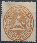 Stamp   1865 3gr  Mint - Braunschweig