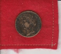 Charles X..5 Centimes ..1830..A . Atelier   Paris..Colonies  Française  ..état TB - French Colonies (1817-1844)