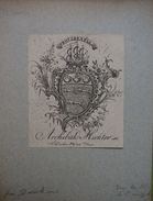 Amérique - Ex-libris Héraldique - Archibald HUNTER - Ex-libris