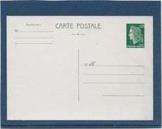 France Entiers Postaux - Type Marianne De Cheffer - Carte Postale - Cartoline Postali E Su Commissione Privata TSC (ante 1995)