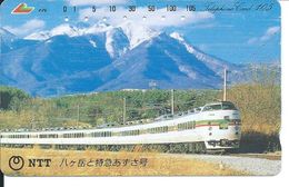 JAPON Train Trein Rail Télécarte Phonecard  (D.194) - Trains