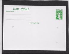 France Entiers Postaux - Type Sabine De Gandon - Carte Postale - Standaardpostkaarten En TSC (Voor 1995)