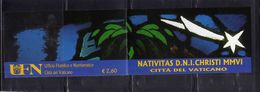 CITTÀ DEL VATICANO VATICAN VATIKAN 2006 NATALE CHRISTMAS NOEL WEIHNACHTEN NAVIDAD NATAL LIBRETTO BOOKLET MNH - Cuadernillos