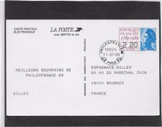 France Entiers Postaux - Type Liberté De Gandon - Carte Postale - Cartoline Postali E Su Commissione Privata TSC (ante 1995)